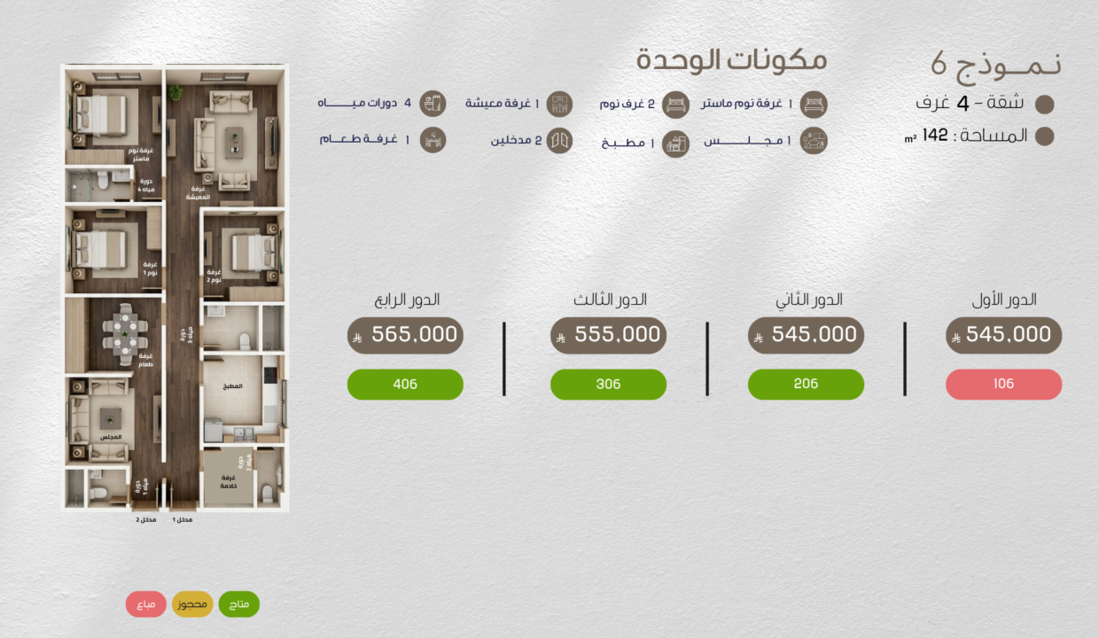 شقق تمليك في الخبر